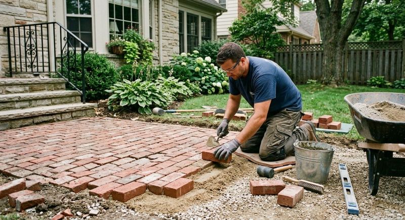 Brick Flatwork Repair in Brunswick, GA