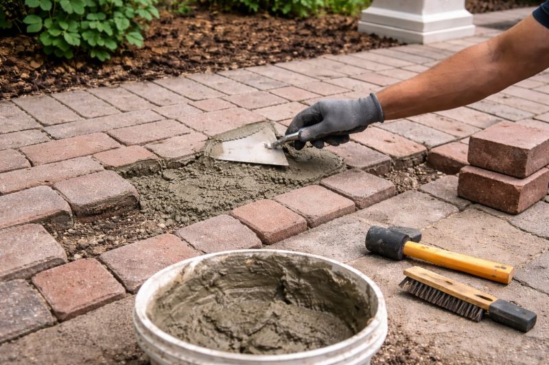 Brick Flatwork Repair in Brunswick, GA