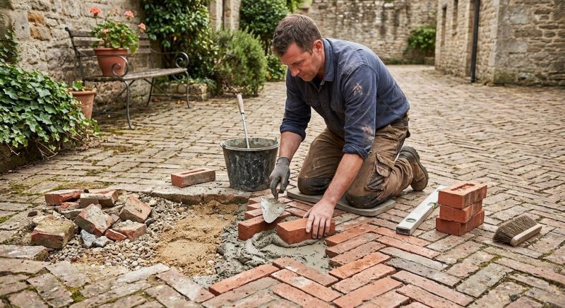 Brick Floor Repair in Brunswick, GA
