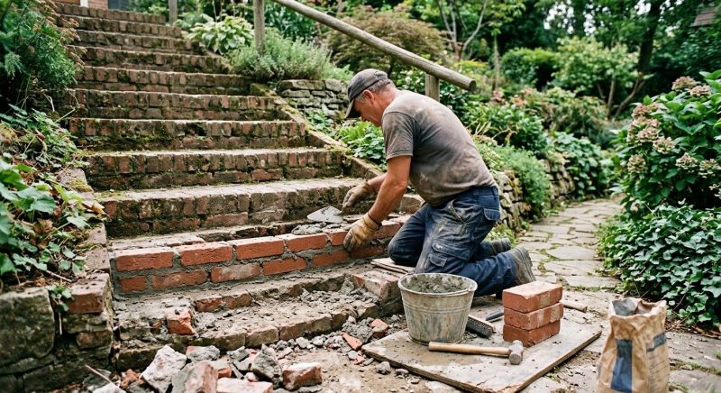 Brick Repair in Saint Simons Island, GA