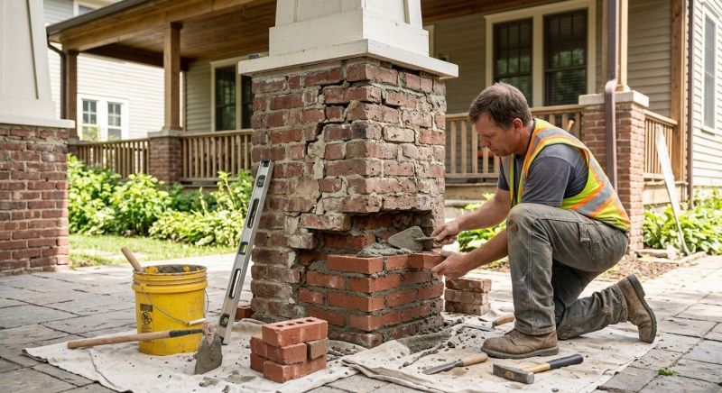 Brick Restoration in Saint Simons Island, GA
