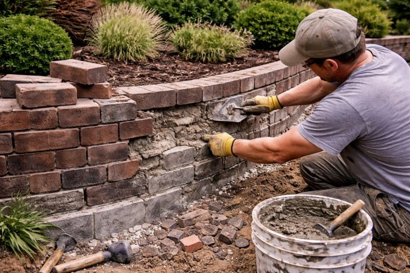 Brick Wall Repair in Saint Simons Island, GA