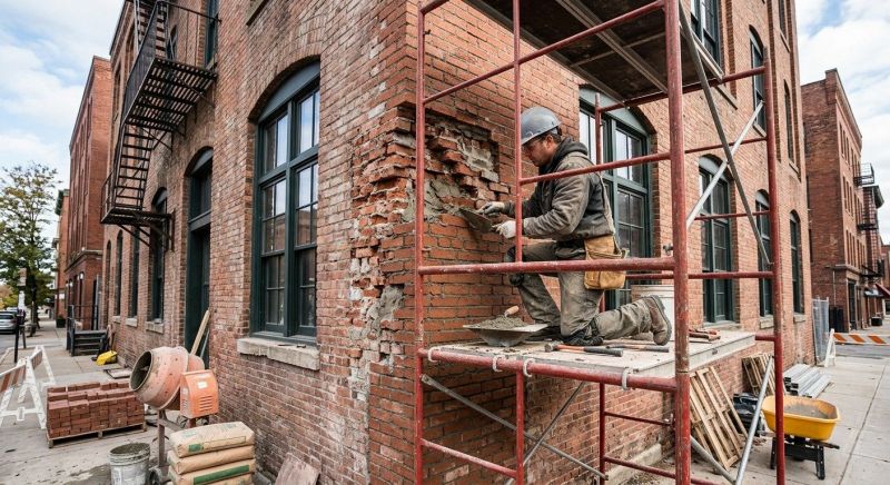 Commercial Brick Repair in Brunswick, GA