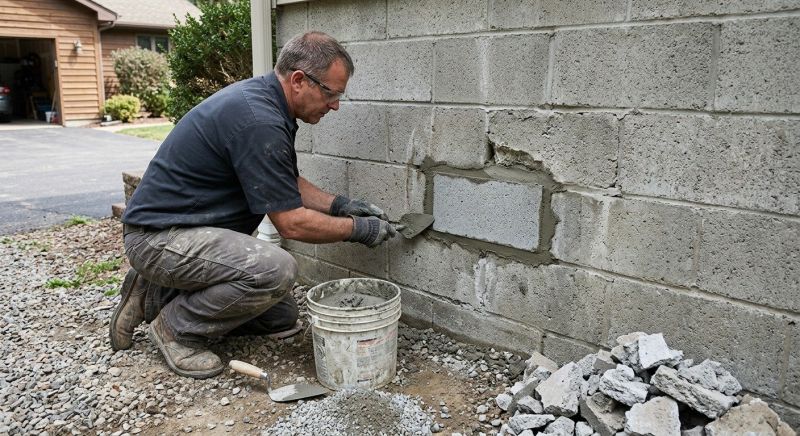 Masonry Wall Repair in Brunswick, GA
