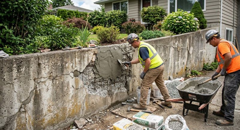 Retaining Wall Repair in Brunswick, GA