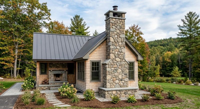 Stone Chimney Installation in Darien, GA