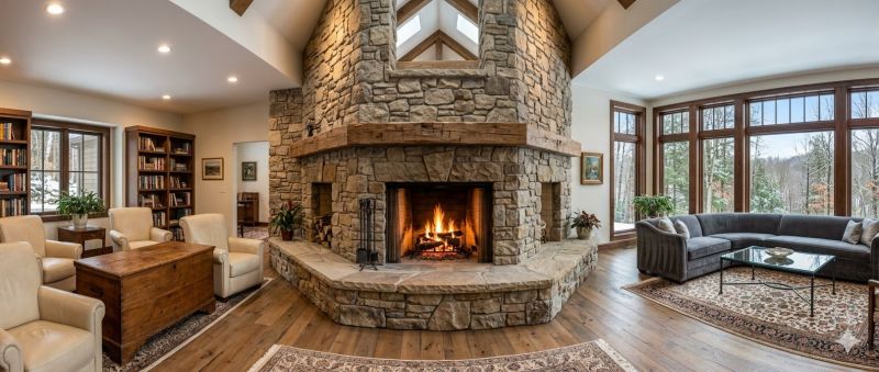 Stone Chimney Installation in Jekyll Island, GA