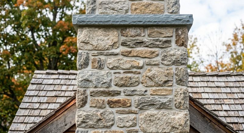 Stone Chimney Installation in Brunswick, GA