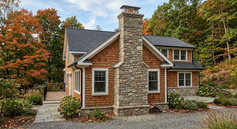 Stone Chimney Installation in Saint Simons Island, GA