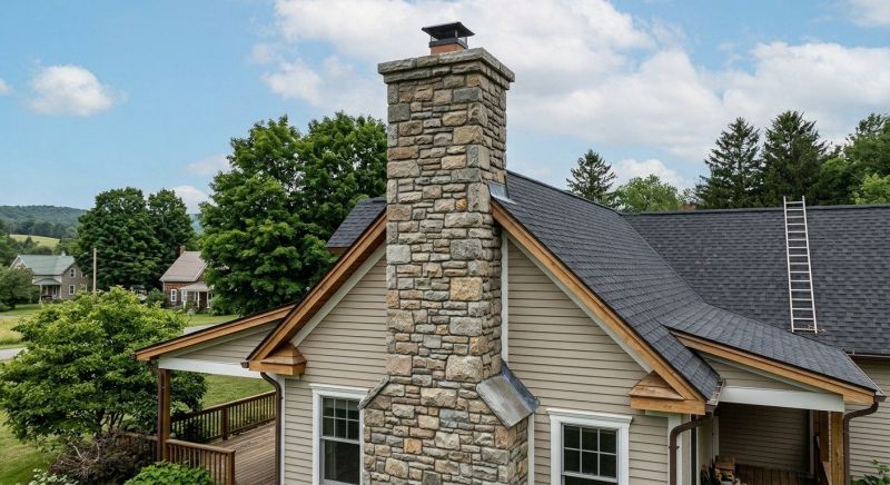 Stone Chimney Installation in Saint Simons Island, GA