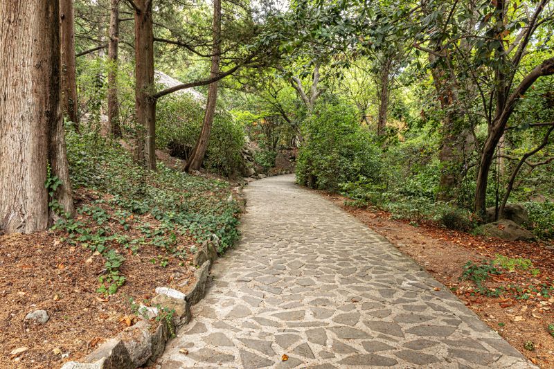 Stone Walkway Repair in Brunswick, GA