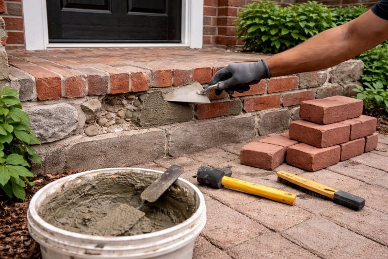 Stonework Repair in Glynn County, GA