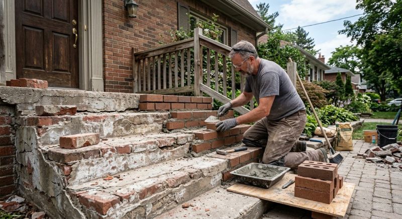 Stonework Repair in Glynn County, GA