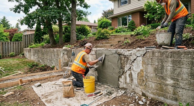 Retaining Wall Repair in Saint Simons Island, GA